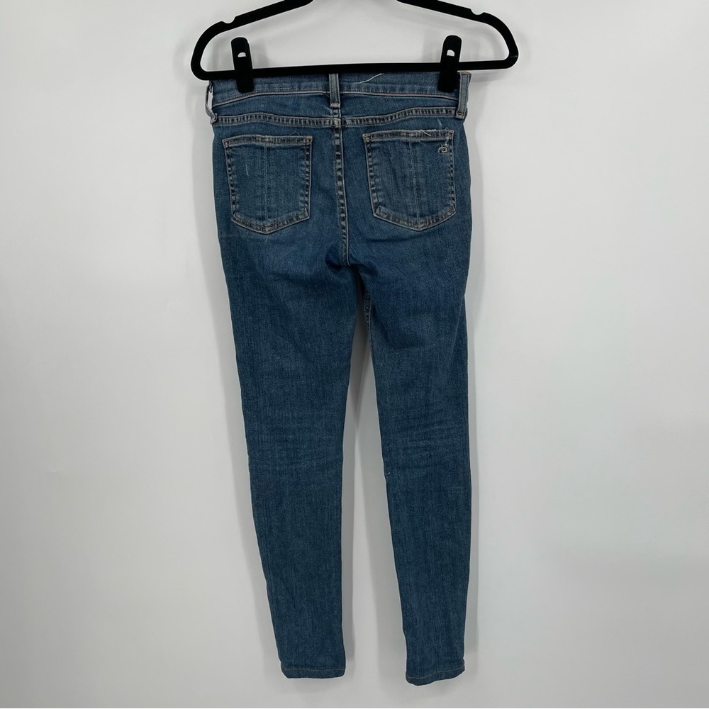 Rag & Bone Distressed Skinny Jeans - Picture 7 of 10